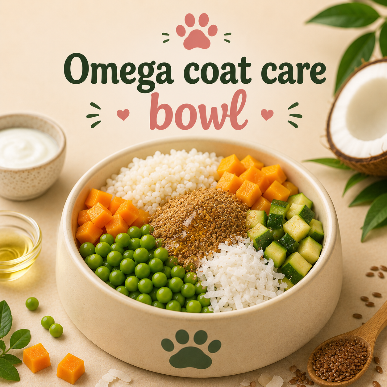Omega Coat Care Bowl